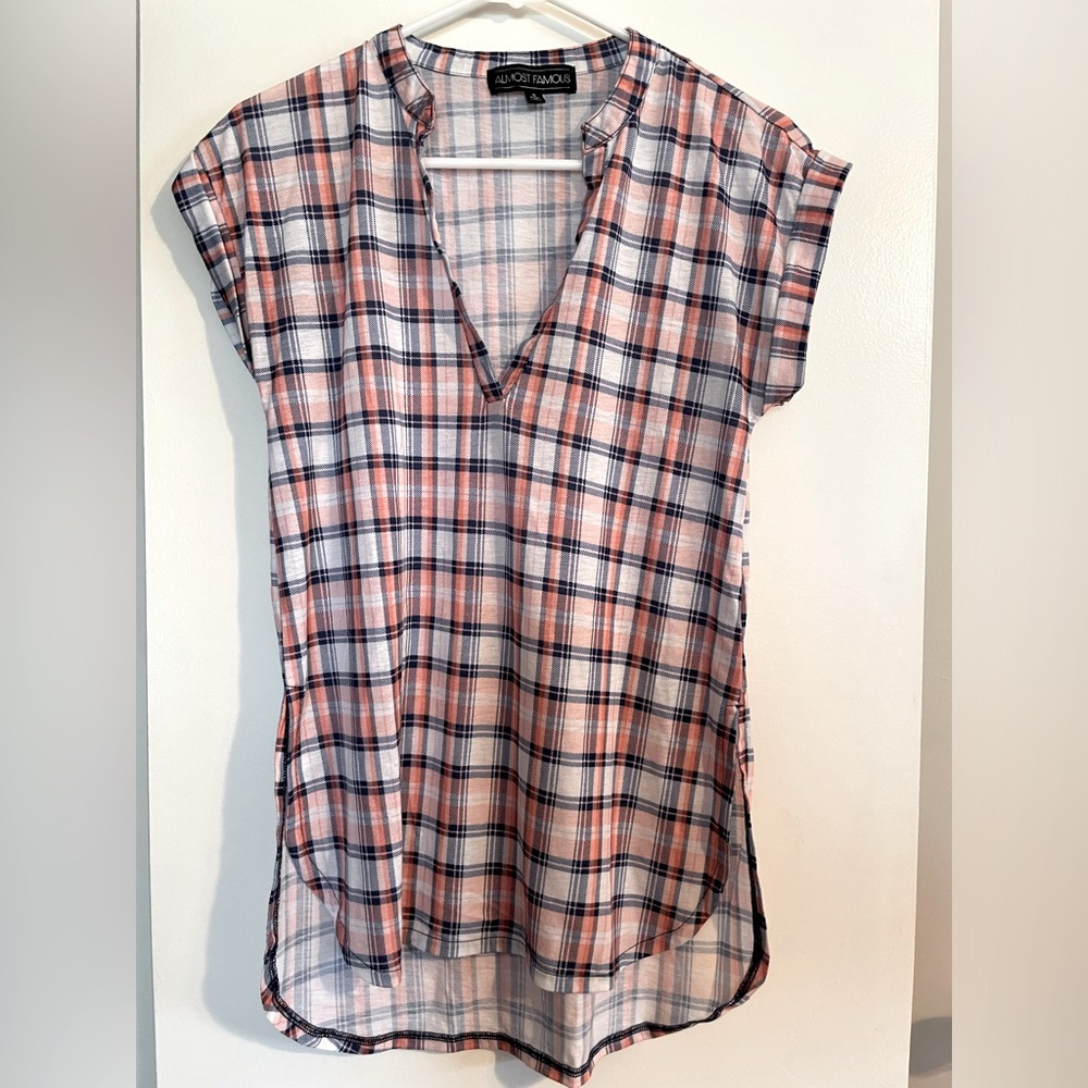 Plaid T-shirt